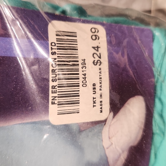 NWT Spirit Adult Surgeon Scrubs Costume Fits Up To Chest Size 42" - Picture 2 of 6